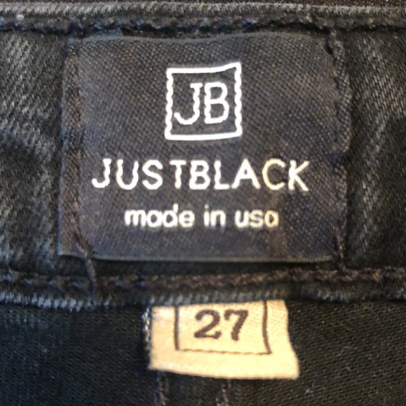 Black Jeans Size 27 Made in the USA - Picture 9 of 11